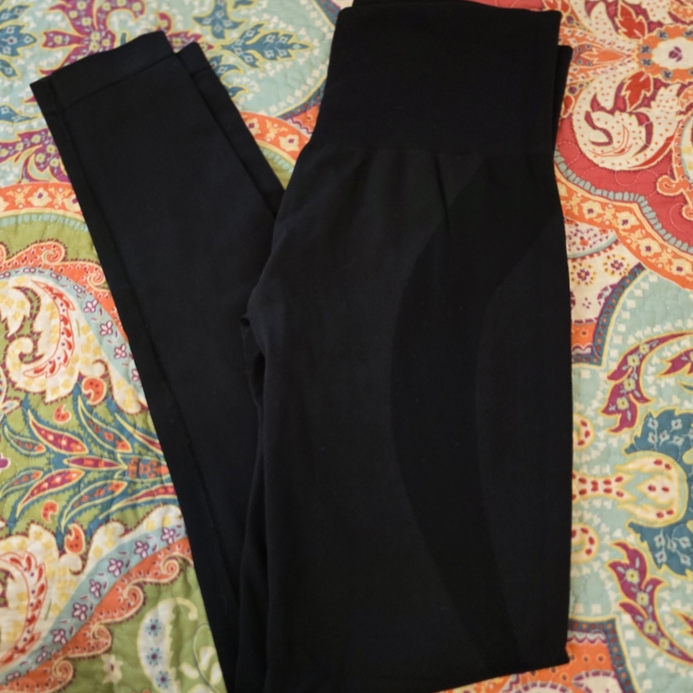 Aoxjox Black Contour Seamless Leggings